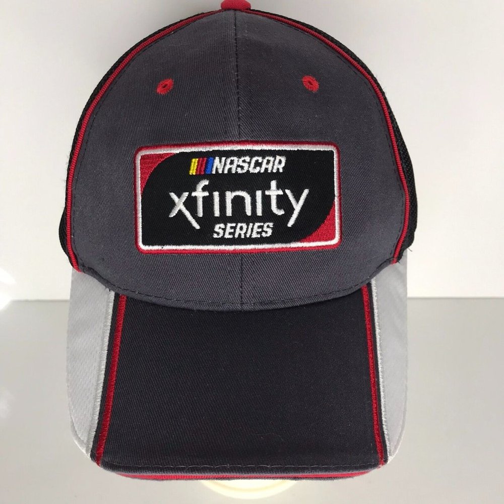 Xfinity Series Nascar Black Gray Adjustable Hat - Picture 2 of 9